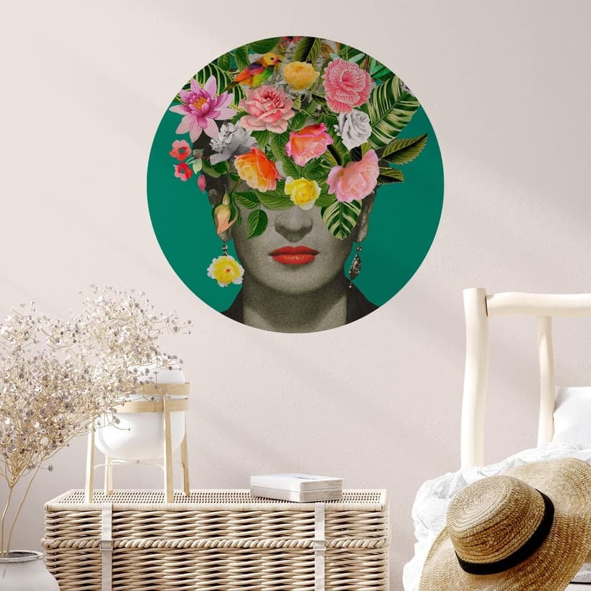 Naklejka na ścianę Frida Floral Studio - Frida Floral - Round