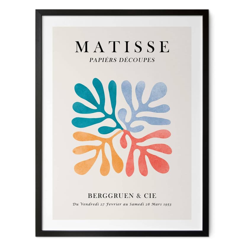 Plakat w stylu Matisse'a Papiers Découpés - Costa