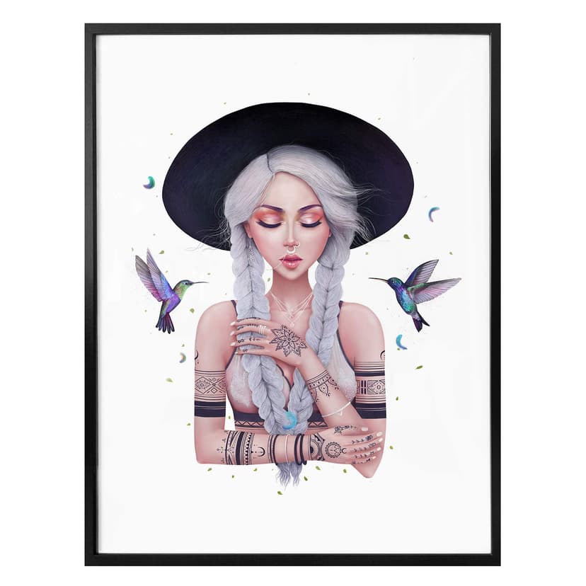 Plakat Korenkova - Boho Girl 2