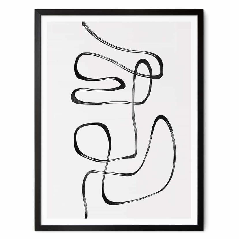 Plakat The Miuus Studio - Abstract Line
