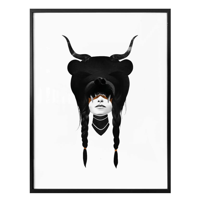 Plakat Irlandia - Niedźwiedź Wojownik - Niedźwiedź Wojownik