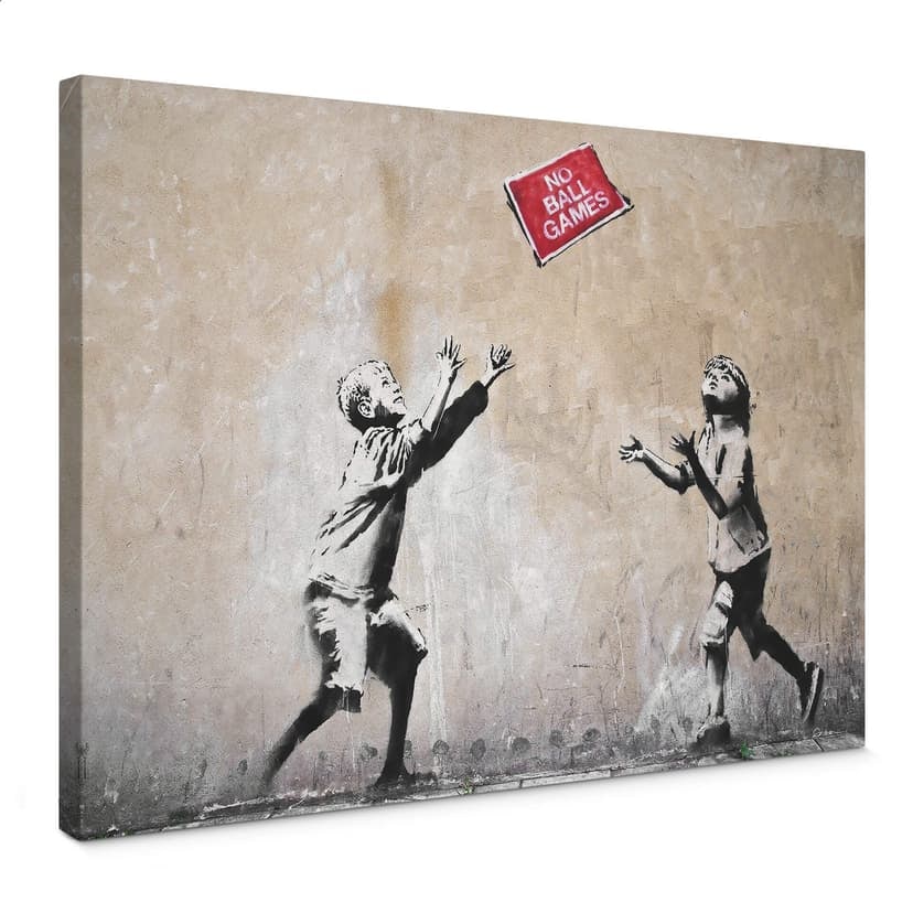 Obraz na płótnie Banksy - No Ball Games