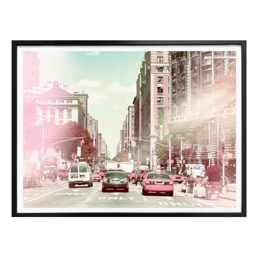 Plakat Hugonnard - New York Pastel