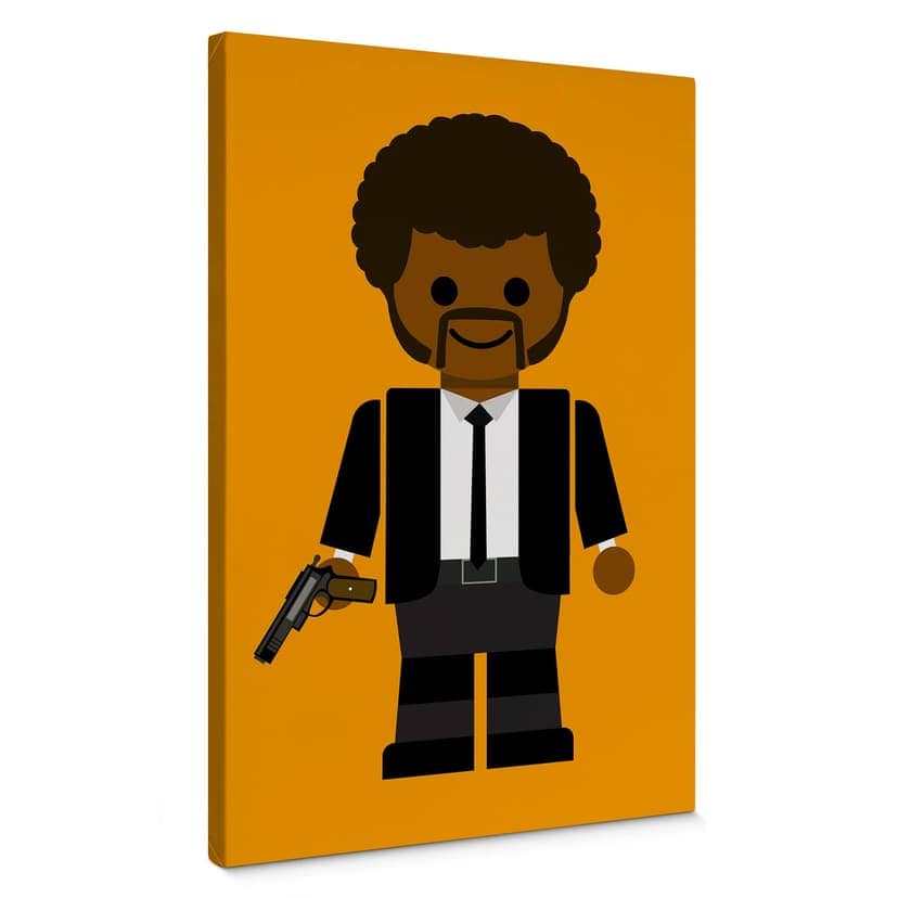 Obraz na płótnie Gomes - zabawka Pulp Fiction Jules Winnfield