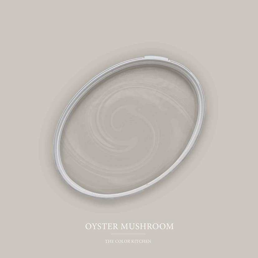Farba do ścian i sufitów w kolorze taupe satynowy mat I Oyster Mushroom | Tworzenie atmosfery dyskretnej elegancji | THE COLOR KITCHEN