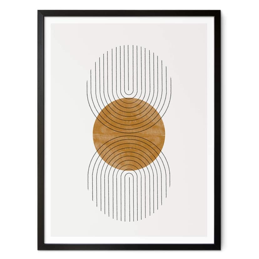 Plakat The Miuus Studio - Nowoczesna kompozycja