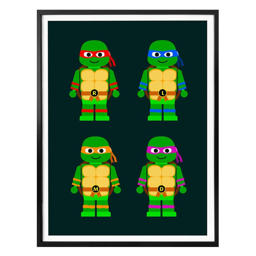 Plakat Gomes - Teenage Mutant Ninja Turtles zabawka