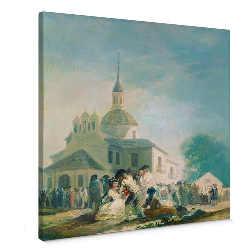 Obraz na płótnie de Goya - Pustelnia św. Izydora