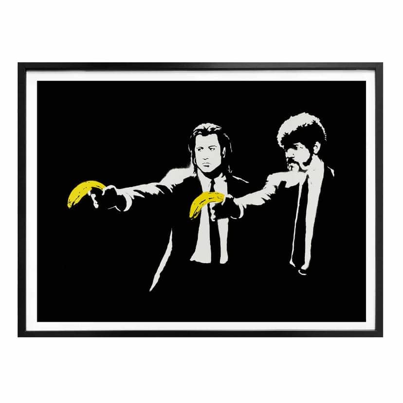 Plakat Banksy - Pulp Fiction