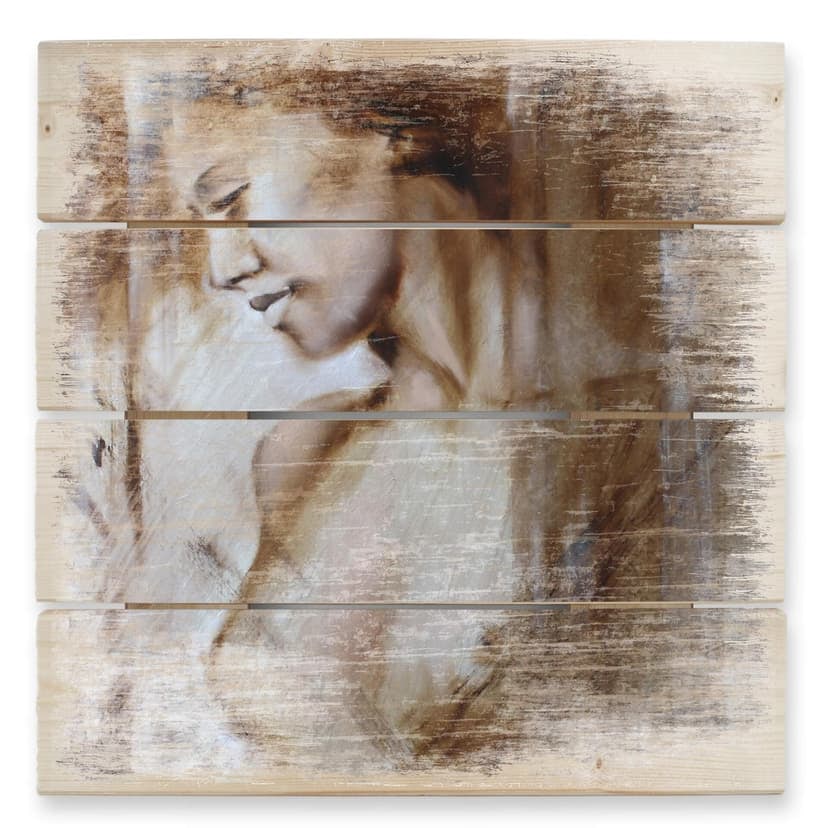 Obraz drewniany Schmucker - Vera - 40x41,5 cm