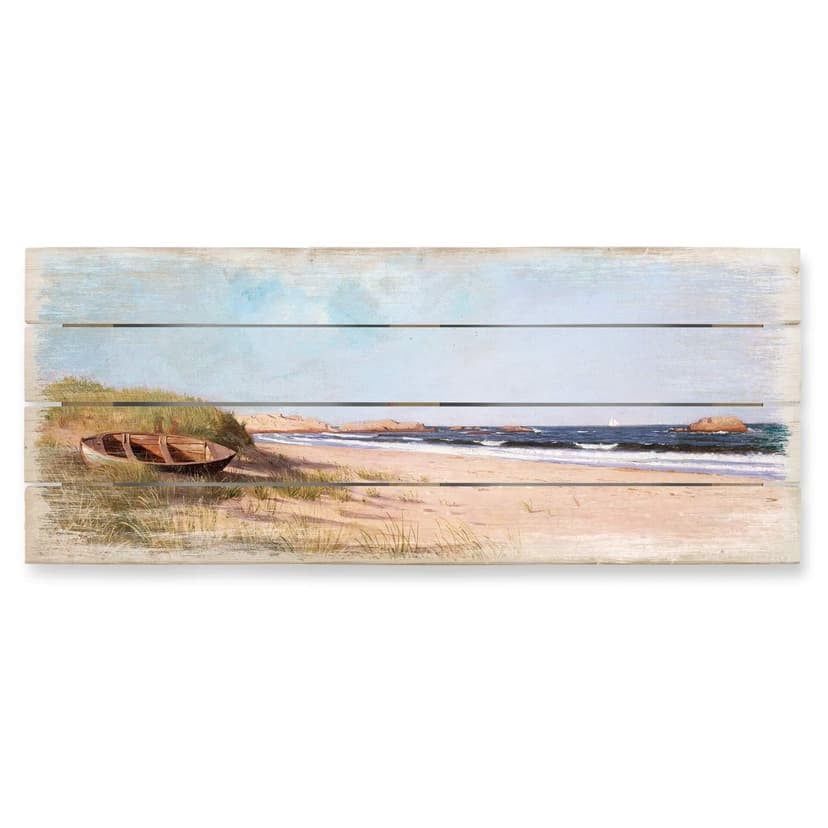 Obraz drewniany Silva - Na plaży - Panorama