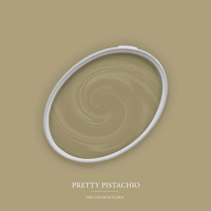 Zielona farba do ścian i sufitów satynowy mat I Pretty Pistachio | Tworzenie harmonii w pomieszczeniu | KOLOROWA KUCHNIA