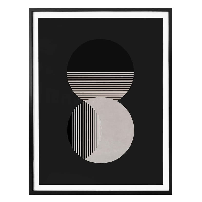 Plakat Orara Studio - Księżyc i Słońce