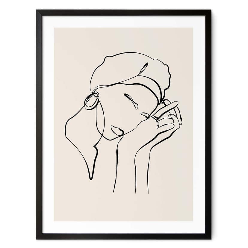 Plakat NKTN - Line Art - Don't Worry