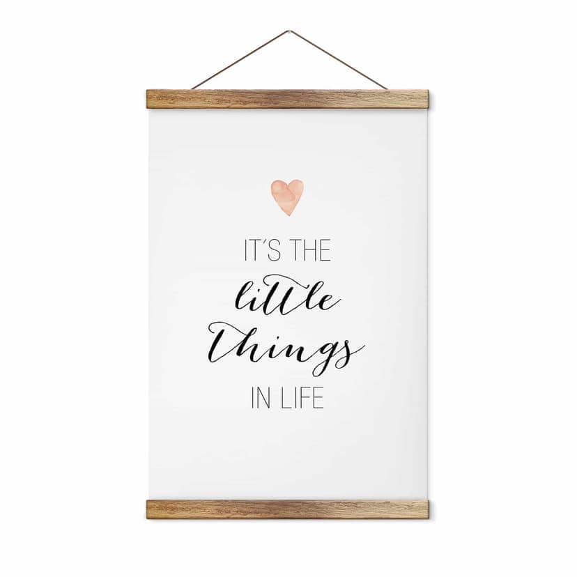 Obraz tkaniny Confetti & Cream - To są małe rzeczy