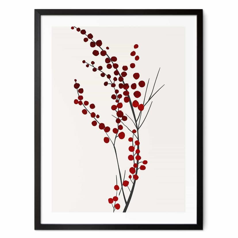 Plakat Kubistika - Jemioła