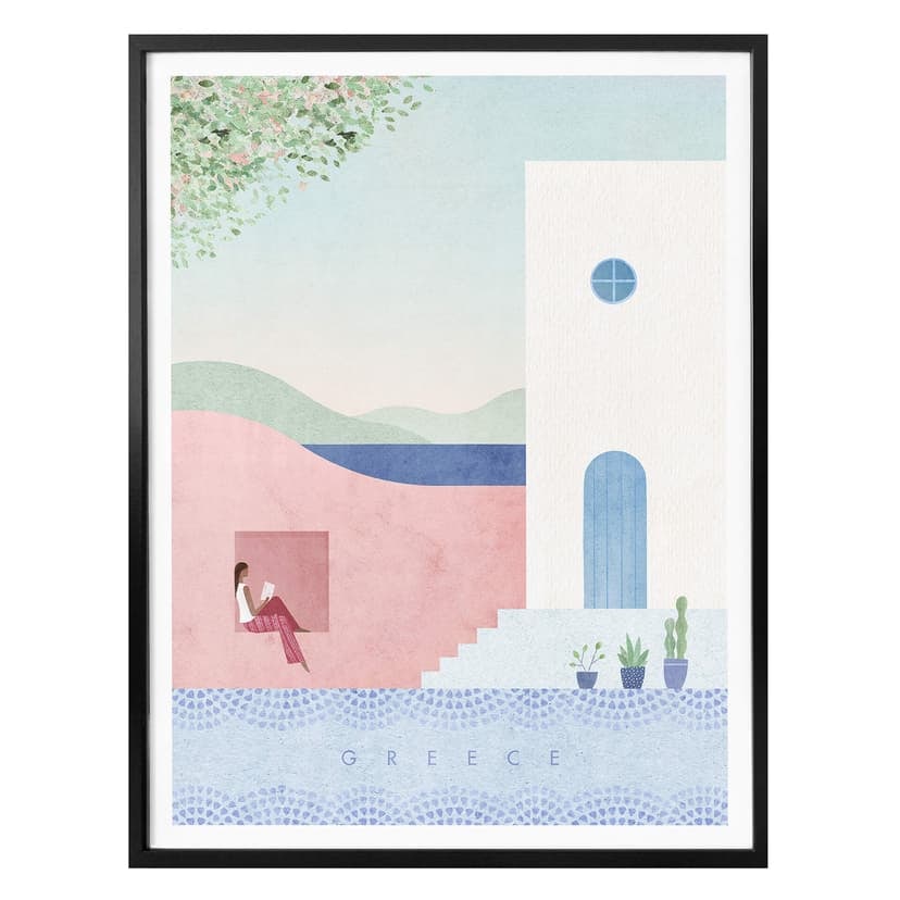 Plakat Rivers - Grecja