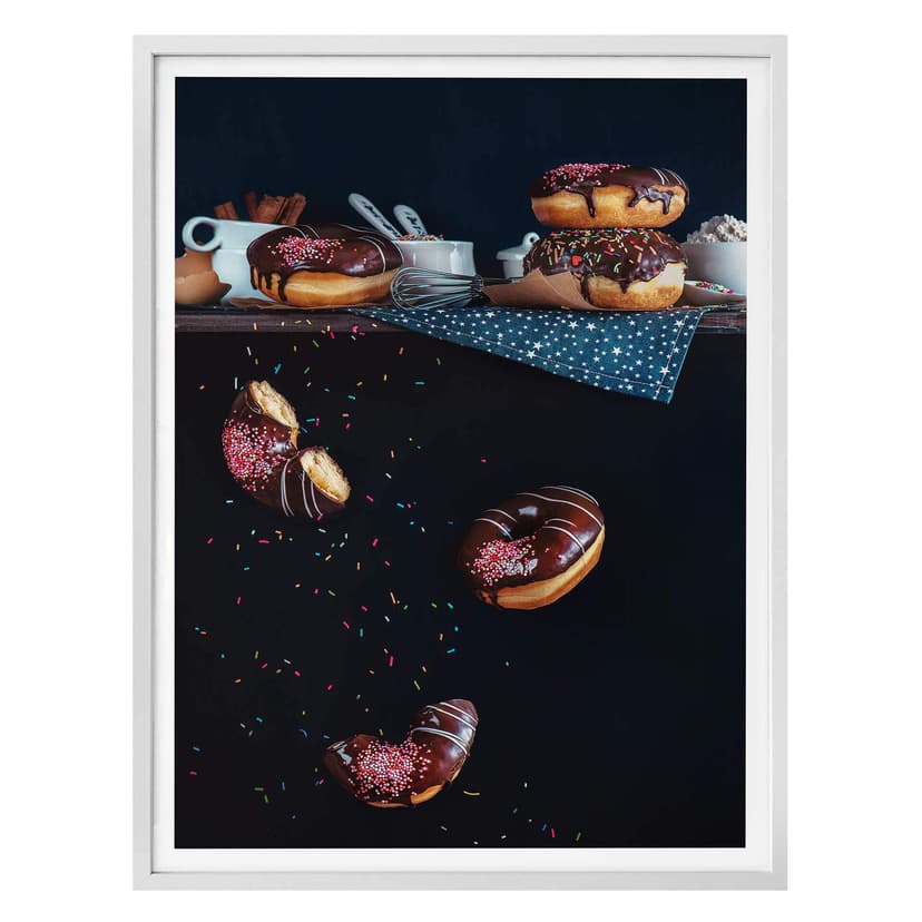 Plakat Belenko - Pączki z góry