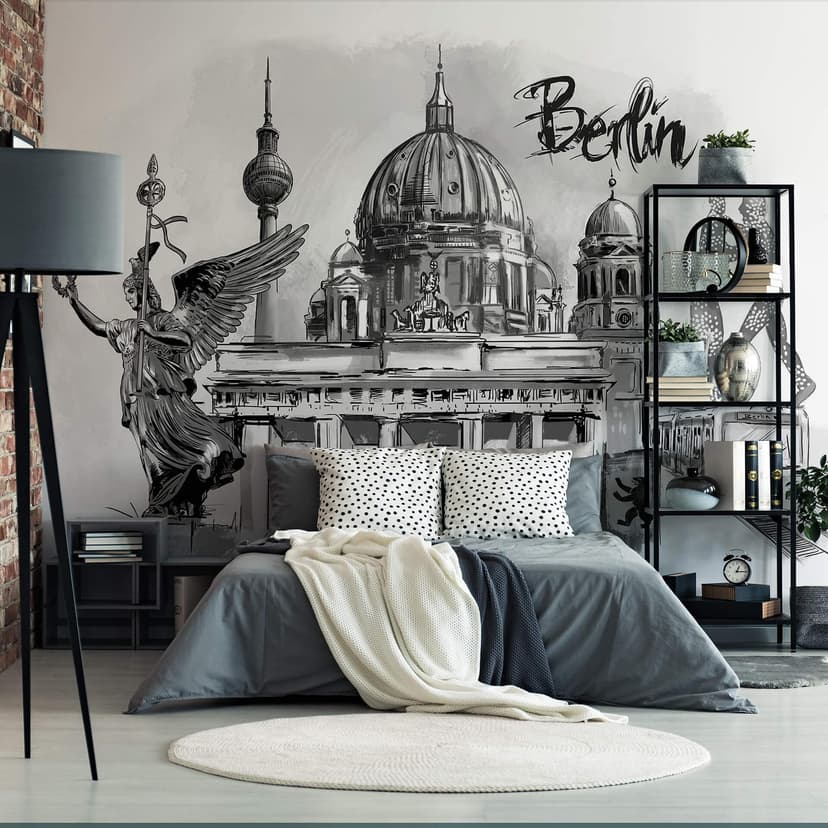 Fototapeta Berlin - czarno-biała - Pokochaj swoje miasto