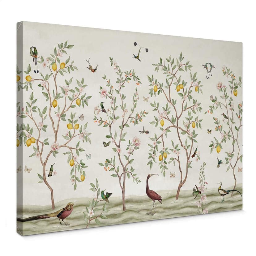 Obraz na płótnie Sir Edward - Drzewo cytrynowe Chinoiserie