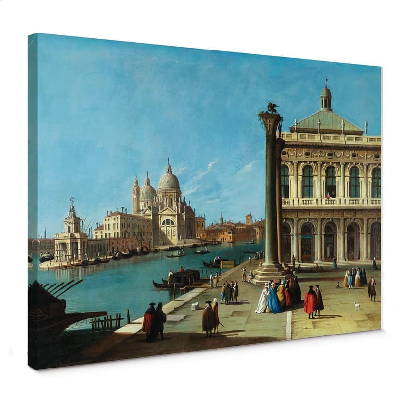 Obraz na płótnie Canaletto - Wejście do Wielkiego Kanału