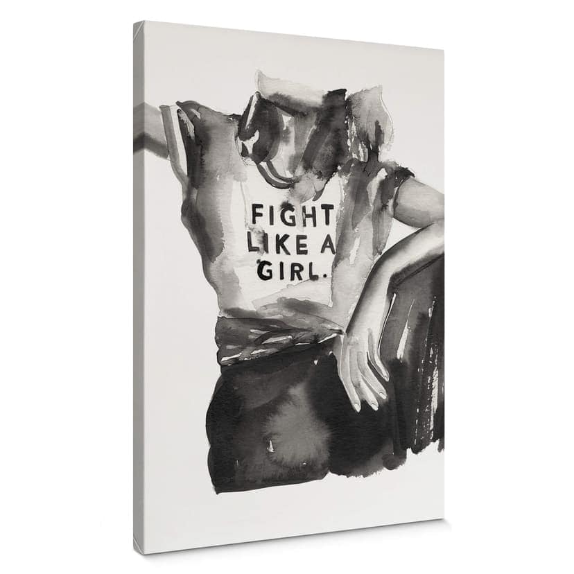 Obraz na płótnie Verbaan - Fight like a Girl