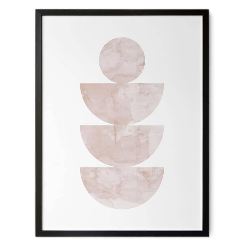 Plakat Równowaga geometryczna - Kompozycja abstrakcyjna - Costa