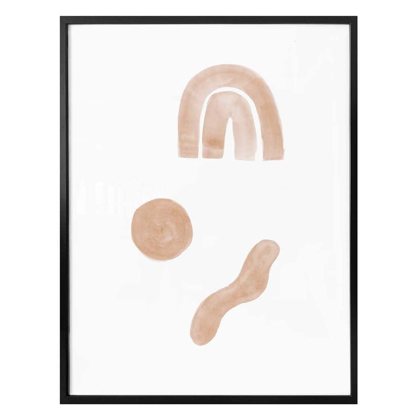 Plakat Nouveauprints - Abstrakcja w piasku