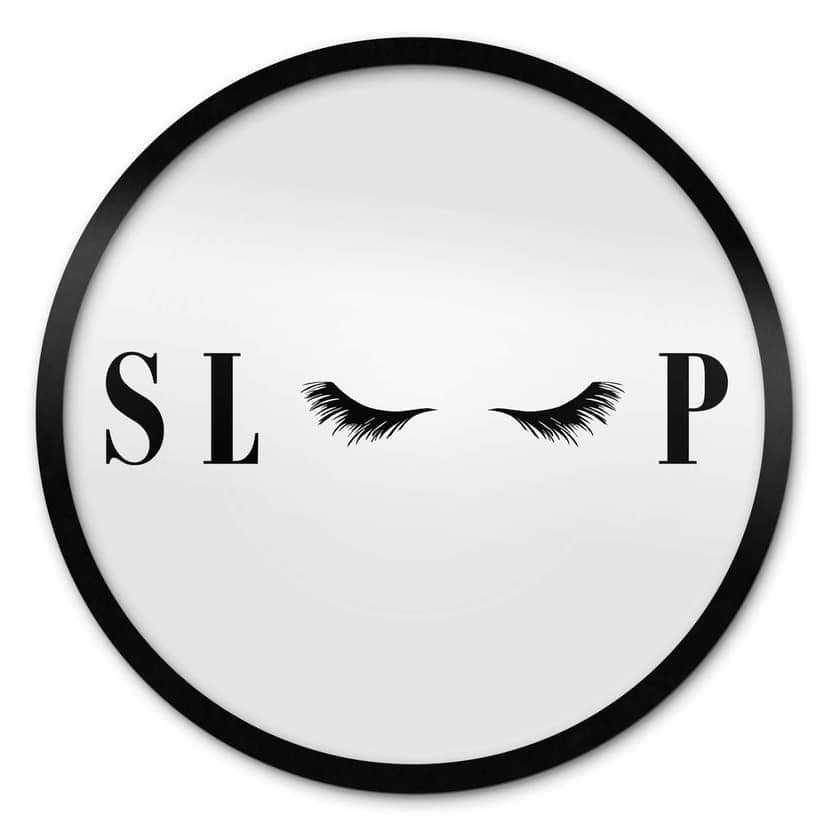 Plakat do sypialni - okrągły