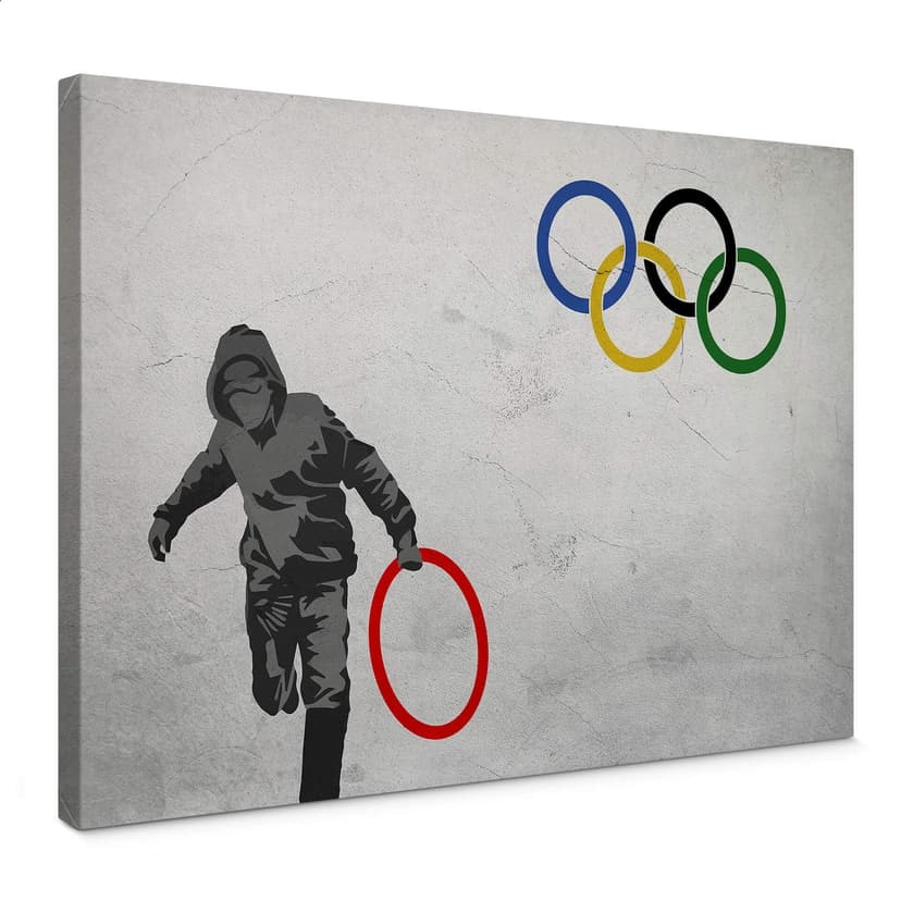 Obraz na płótnie Banksy - Olimpiada
