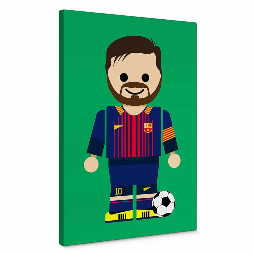 Obraz na płótnie Gomes - zabawka Messi