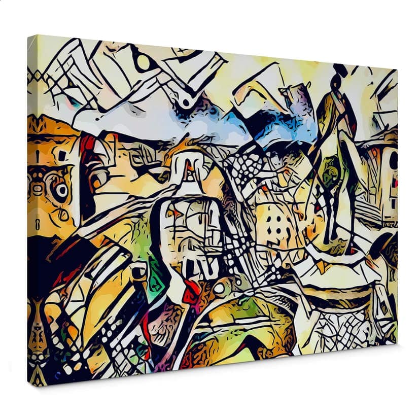 Obraz na płótnie Zamart - Kandinsky spotyka Rzym