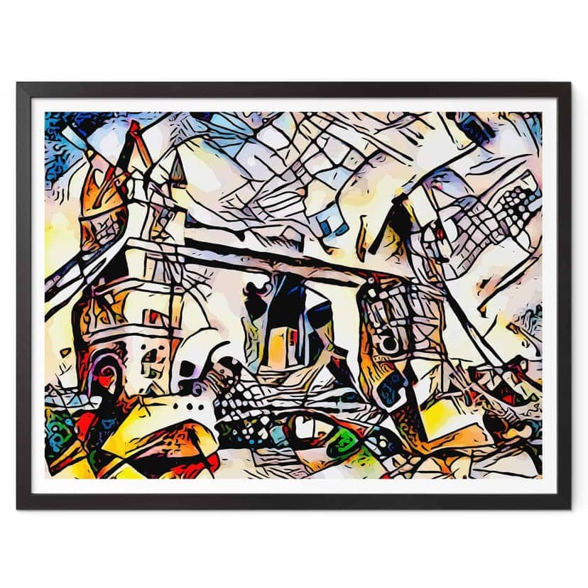Plakat Zamart - Kandinsky spotyka Londyn