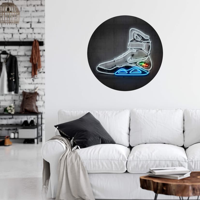 Naklejka na ścianę Mielu - Future Sneaker - Round