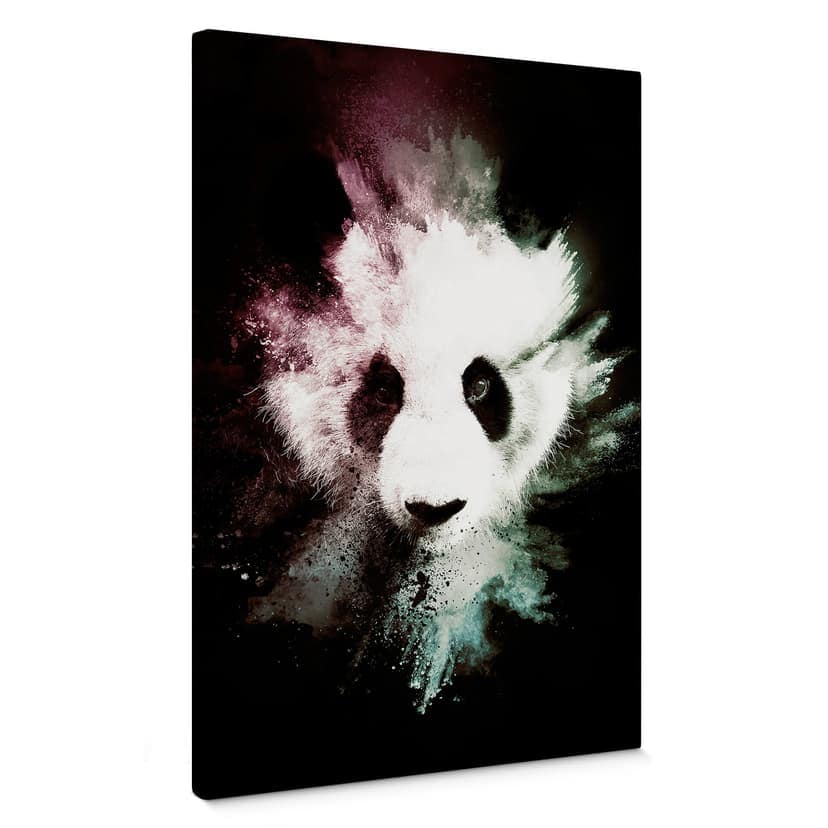 Obraz na płótnie Hugonnard - Dzika eksplozja: Panda