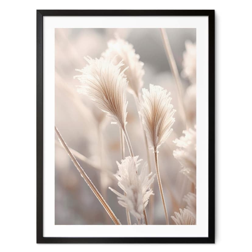 Plakat z trawami w pastelowych kolorach - Treechild