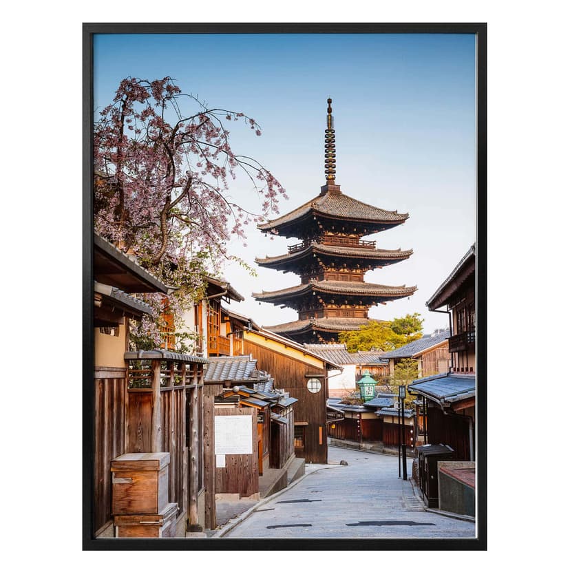 Plakat Colombo - Pagoda Yasaka w Japonii