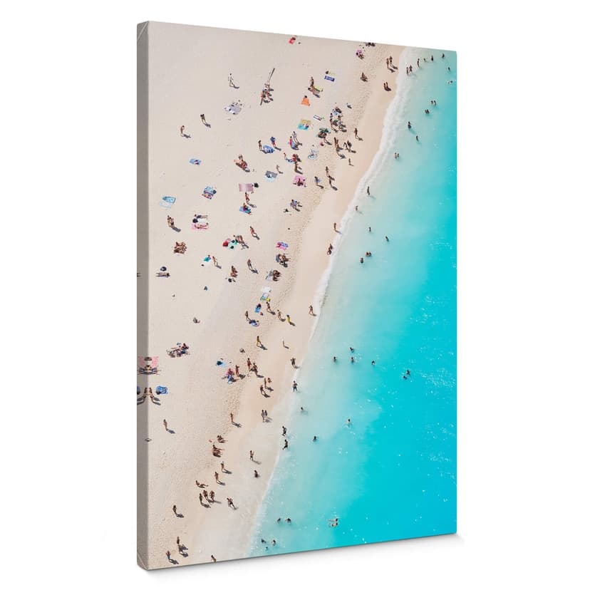 Obraz na płótnie Colombo - Plażowy gwar na Zakynthos