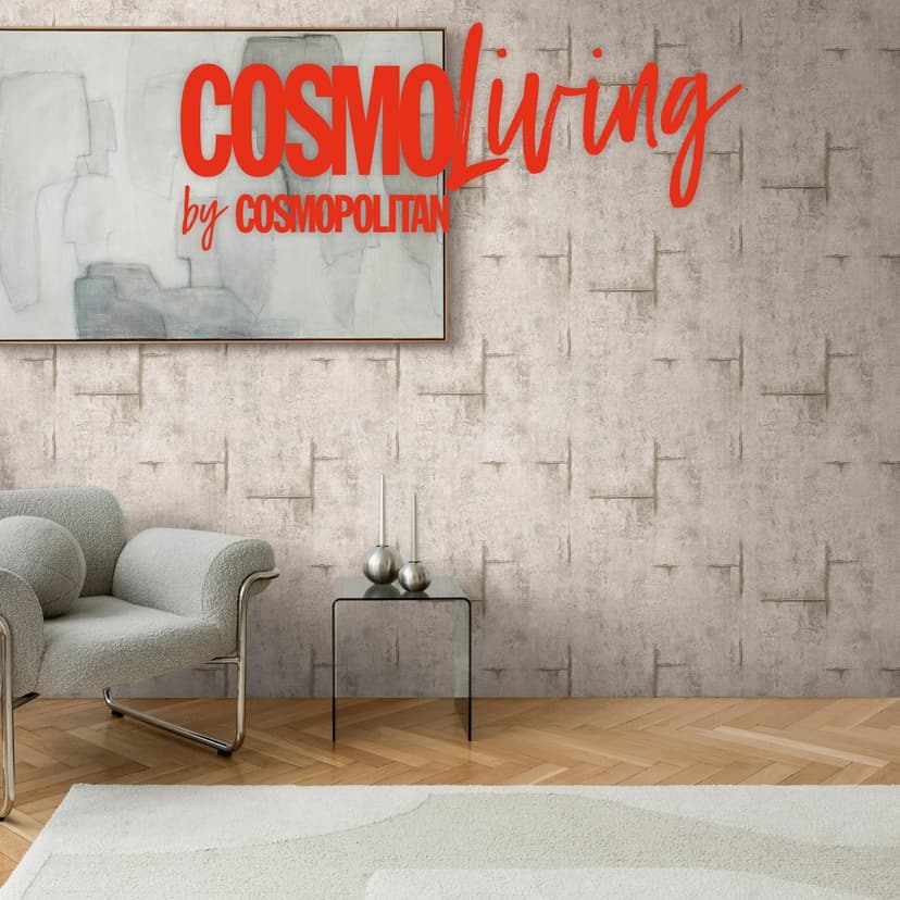Tapeta z włókniny COSMOPOLITAN o wyglądzie betonu, szara - miejski loft, industrialna tapeta w stylu vintage