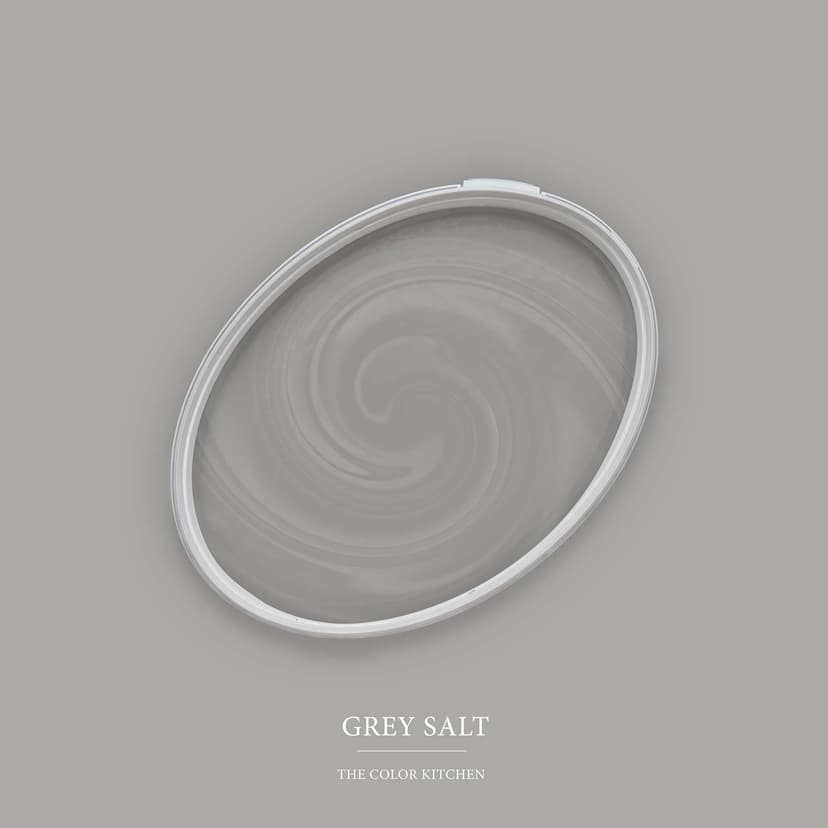 Szara farba do ścian i sufitów półmat I Grey Salt | tworzenie eleganckiej, nowoczesnej atmosfery | THE COLOR KITCHEN