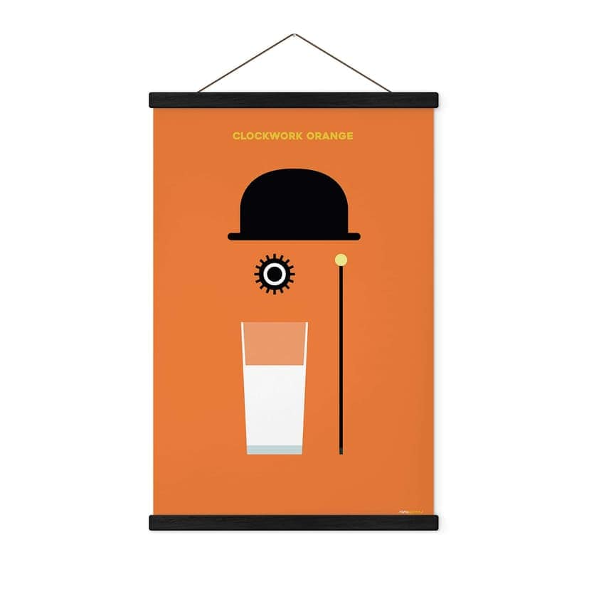 Obraz tkaniny inspirowany filmem "Clockwork Orange" - Gomes