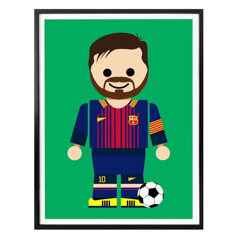 Plakat Gomes - zabawka Messi