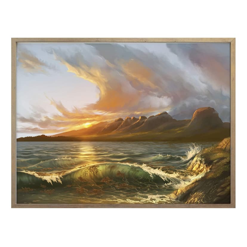 Plakat lotniczy - Anglia: Seven Sisters