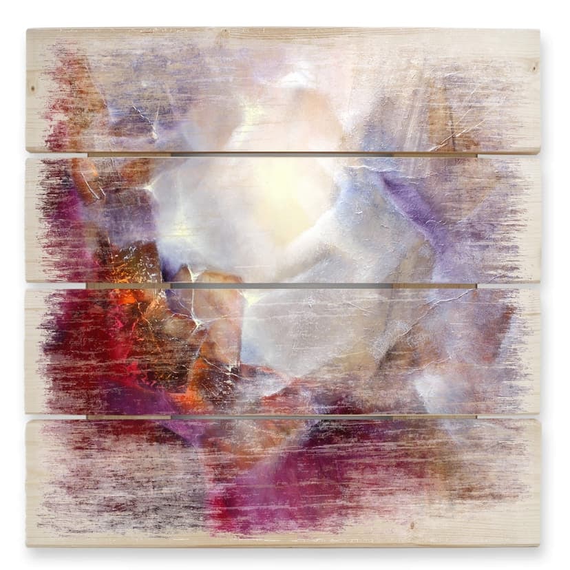 Obraz drewniany Schmucker - Vom Inneren Leuchten - 40x41,5 cm