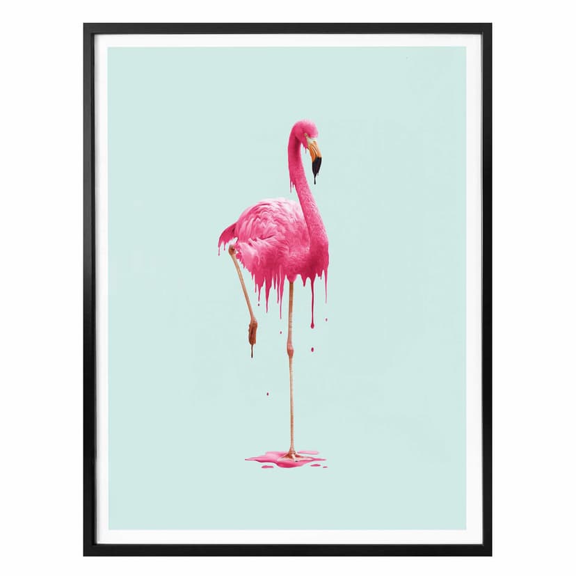 Plakat Loose - Melting Flamingo