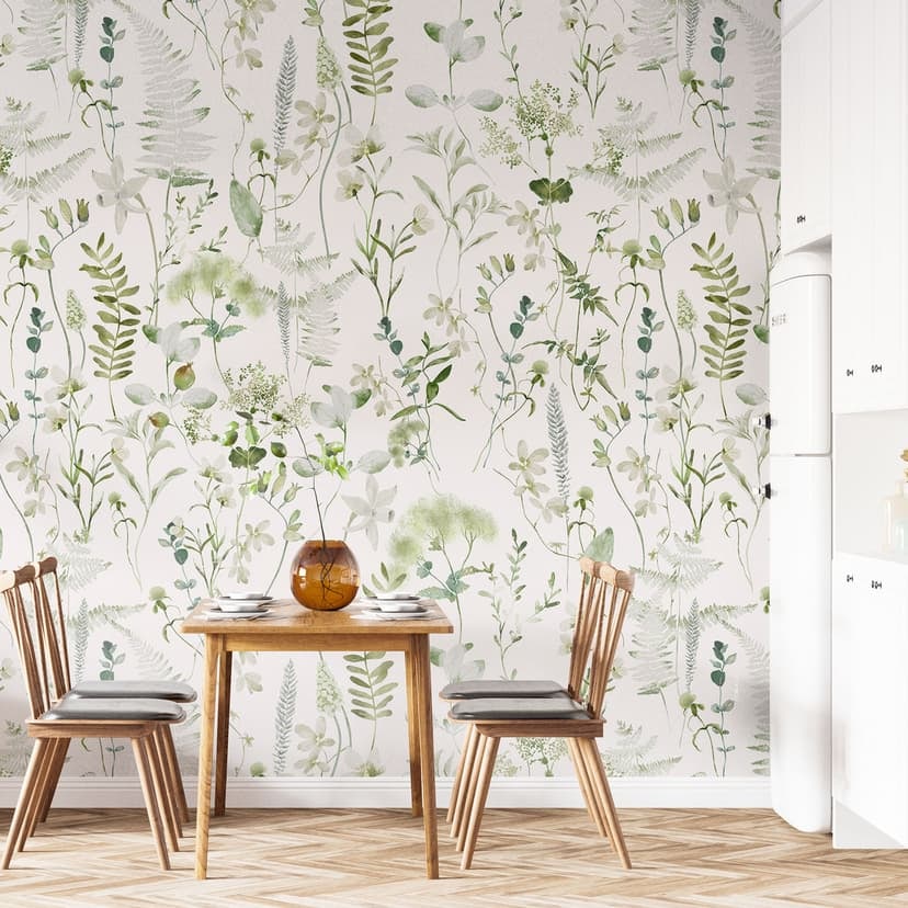 Fototapeta z ziołami i polnymi kwiatami - UN Designs