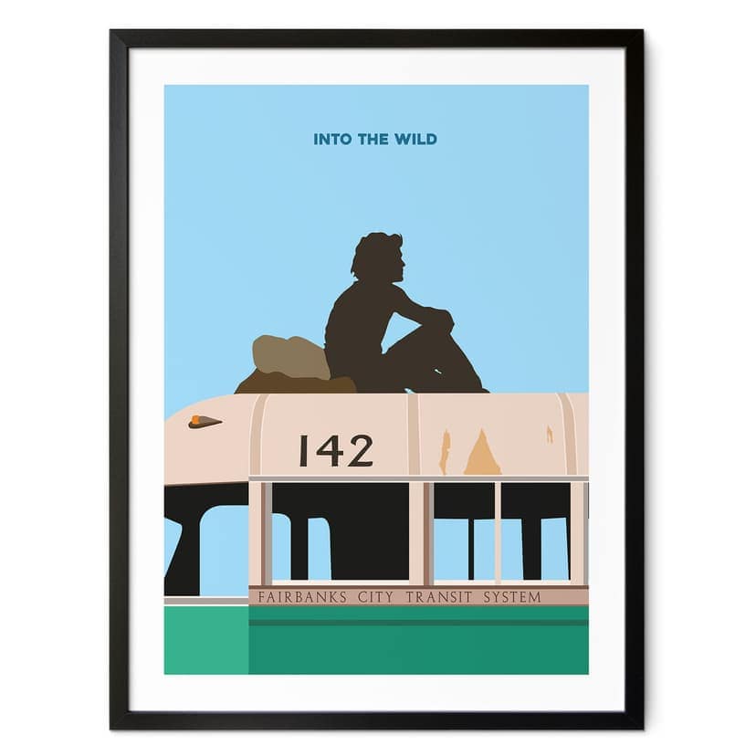 Plakat inspirowany filmem "Into the Wild" - Gomes