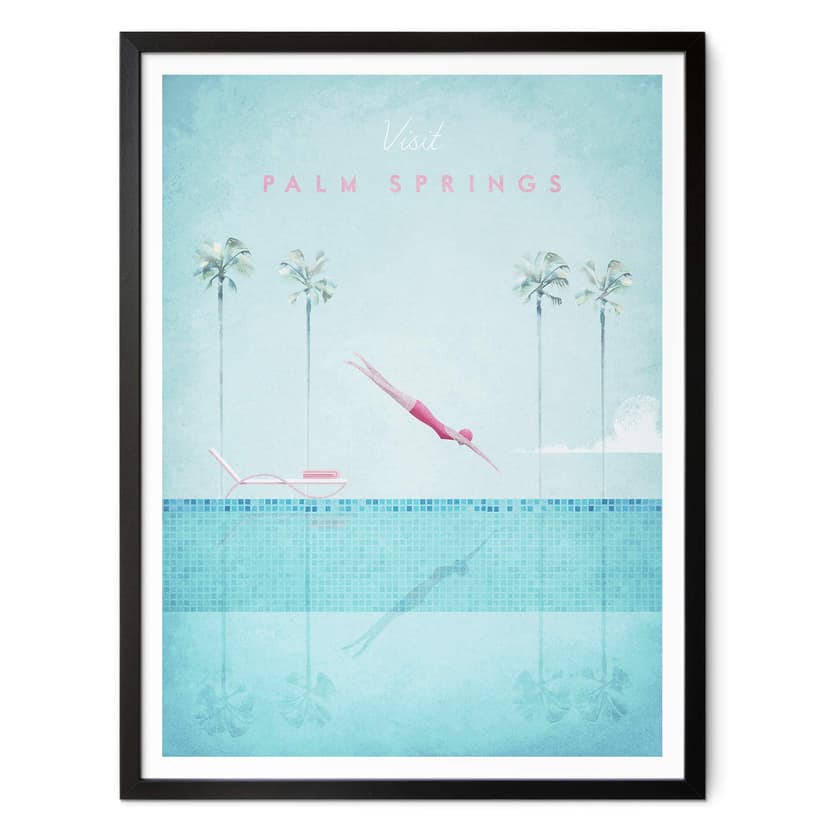 Plakat Rivers - Palm Springs