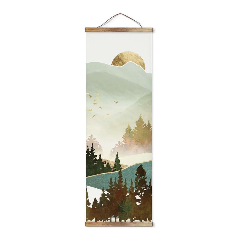 Obraz tkaniny SpaceFrog Designs - Jesienny poranek - Panorama