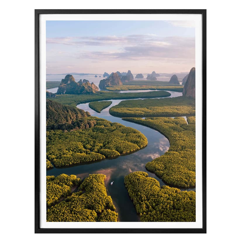 Plakat Colombo - Idylliczny widok - format portretowy